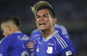 David Mackalister Silva celebra gol con Millonarios y ahora la llegada de Mayer Candelo como asistente de Alberto Gamero.