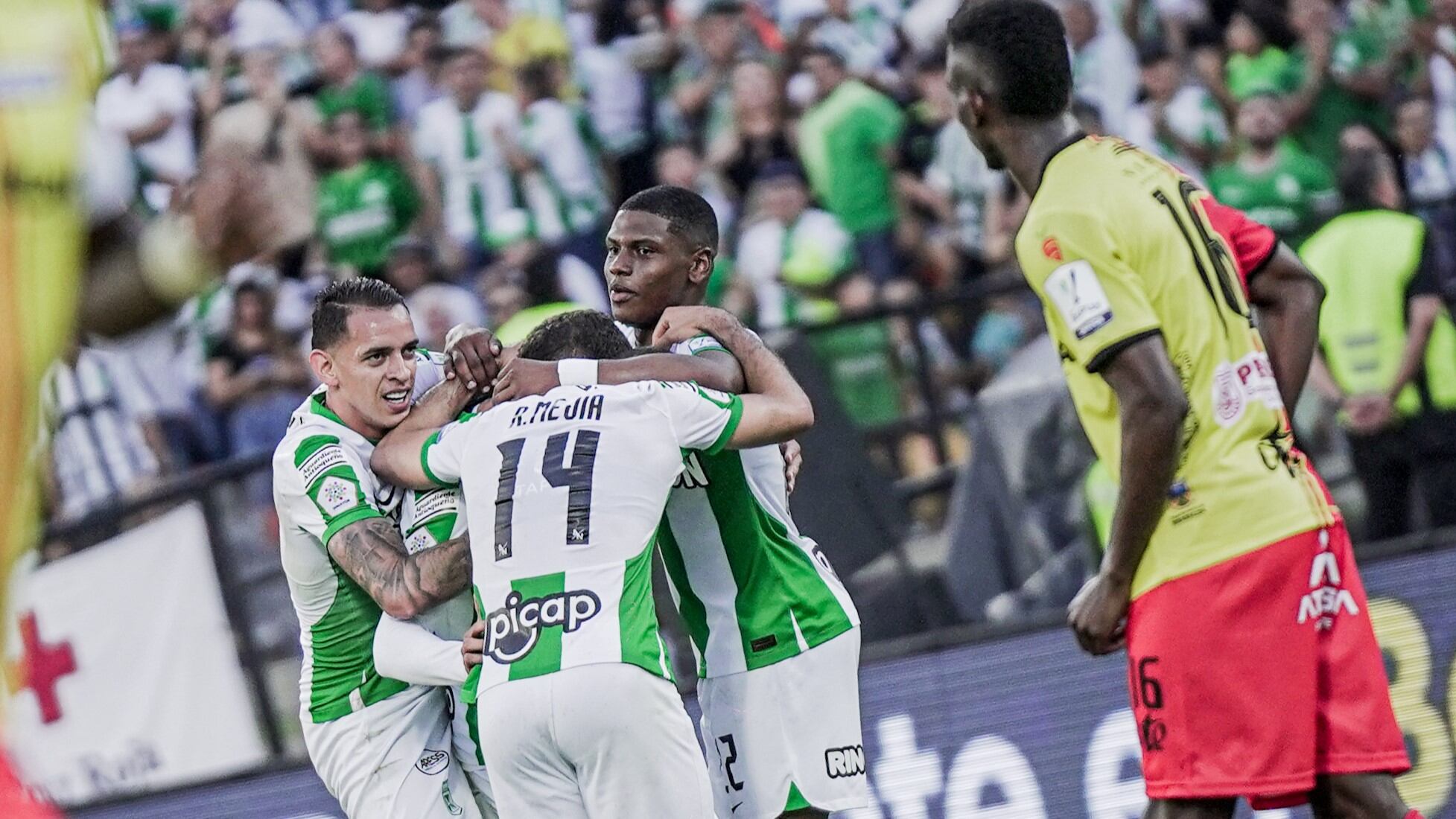 Atlético Nacional sentenció el partido con un gol de Nelson Deossa