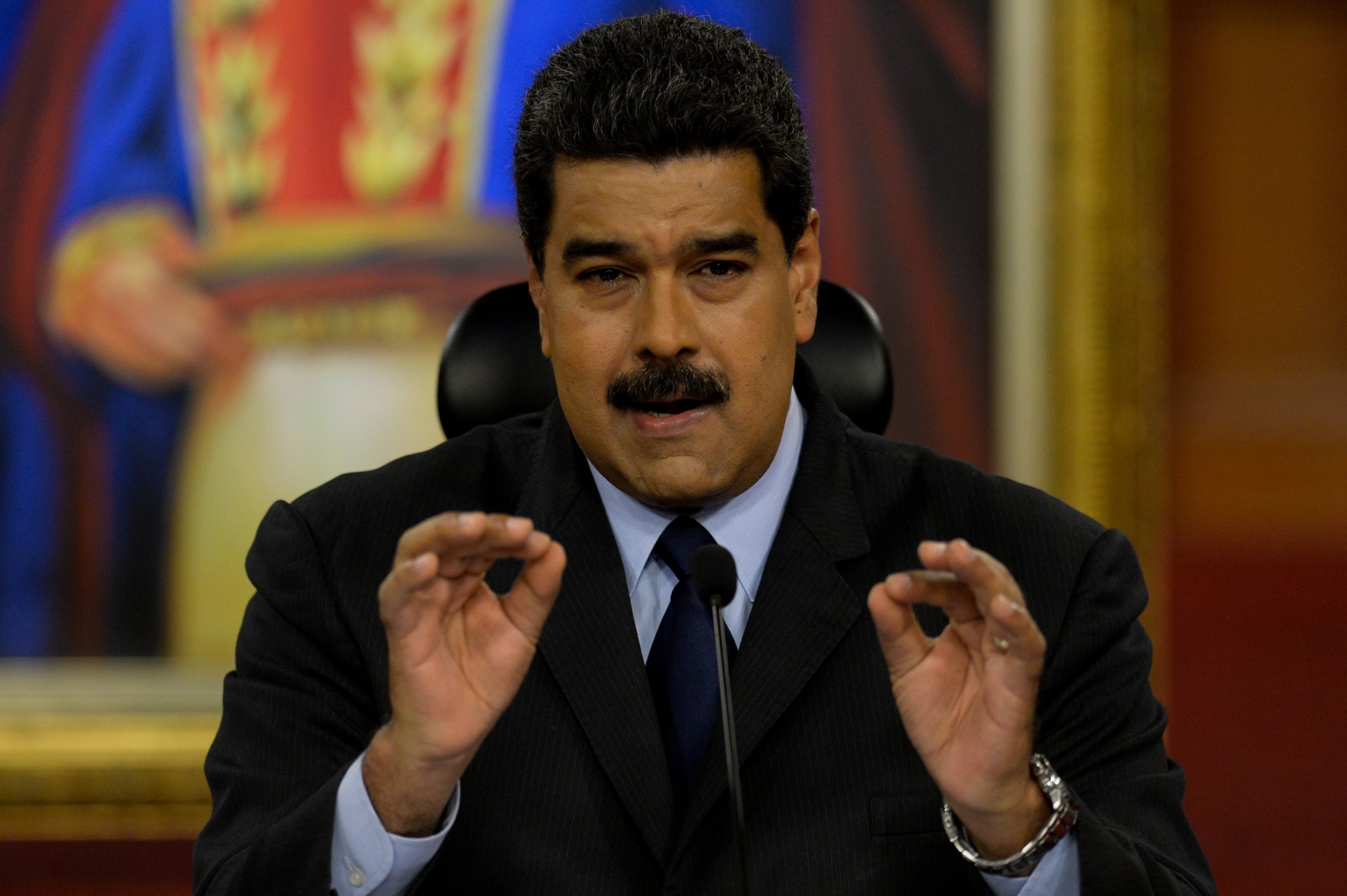 Presidente de Venezuela Nicolás Maduro.