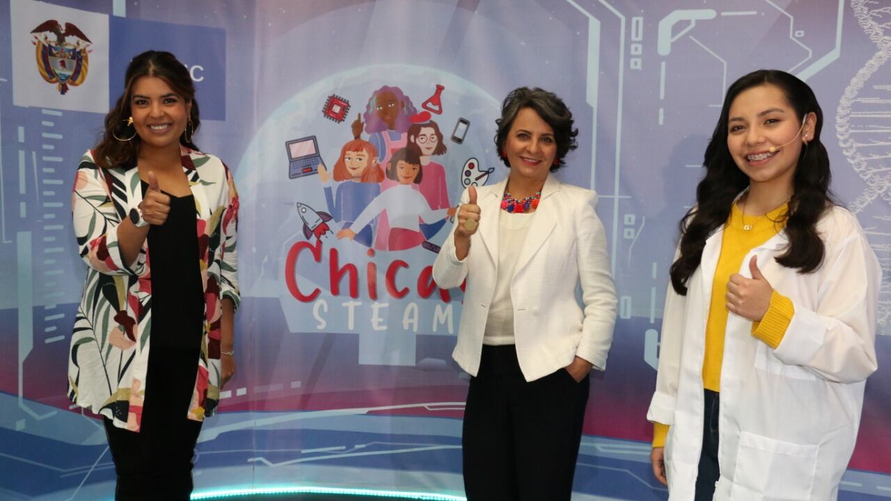 Chicas Steam. Foto: Ministerio de las TIC.