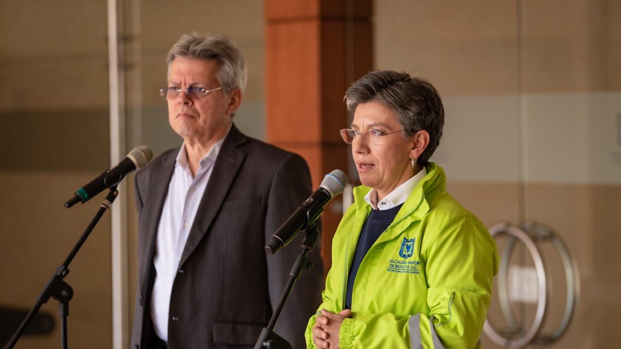 Claudia López y Leónidas Narváez