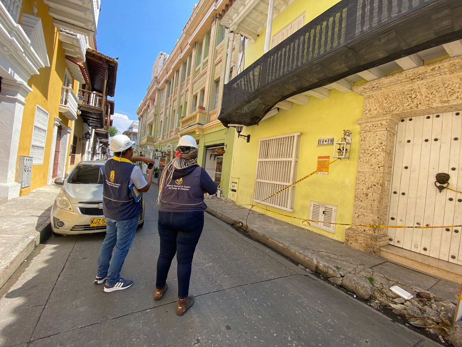 Caída de Balcón en el Centro Histórico