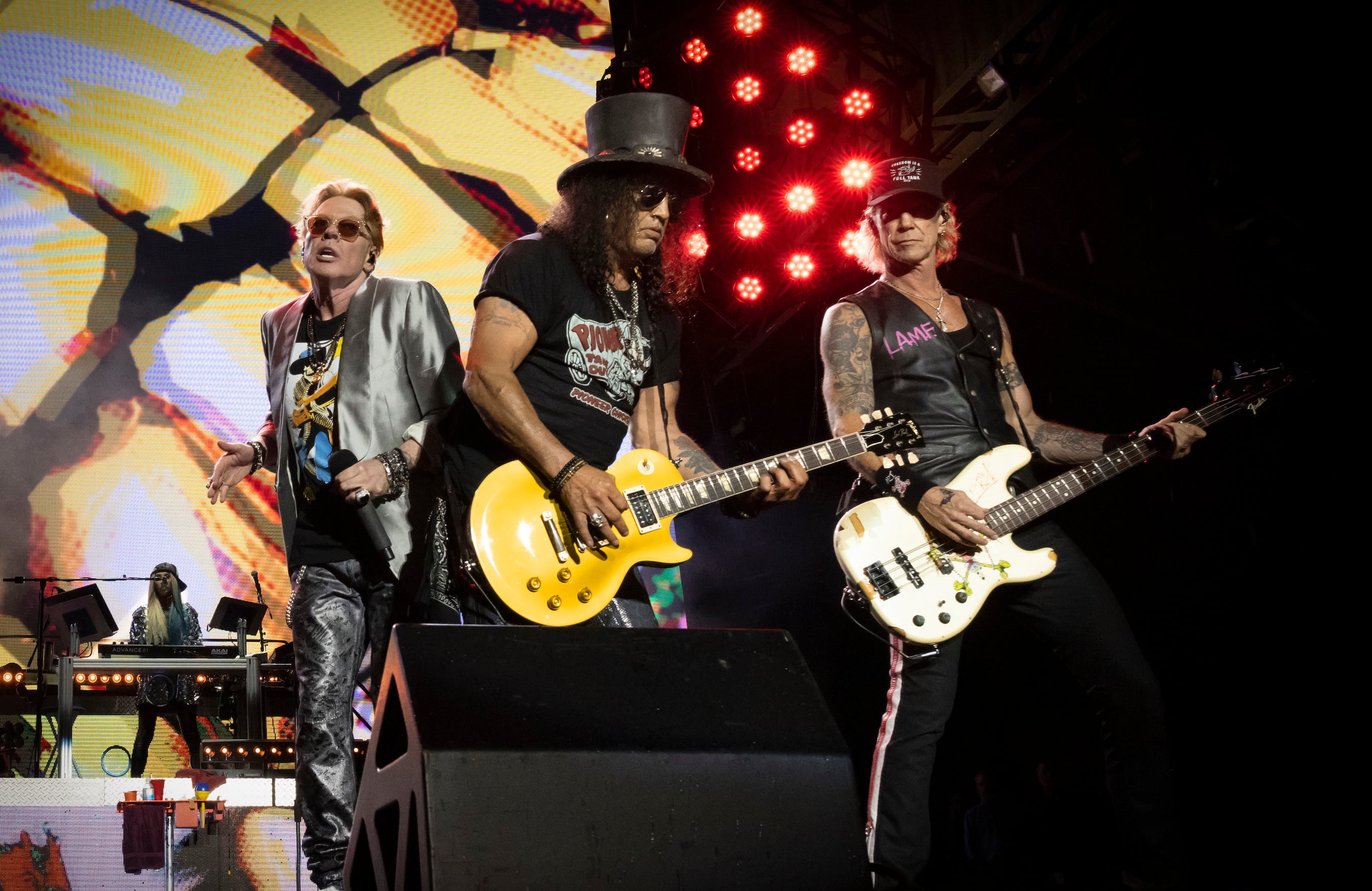 El próximo 7 de octubre, Bogotá vivirá una nueva noche legendaria cuando Axl Rose, Slash y Duff McKagan se tomen el escenario del Vive Claro Distrito Cultural, en un show que promete revivir la historia que comenzó en 1992 en El Campín y que continuó con dos fechas inolvidables en 2022