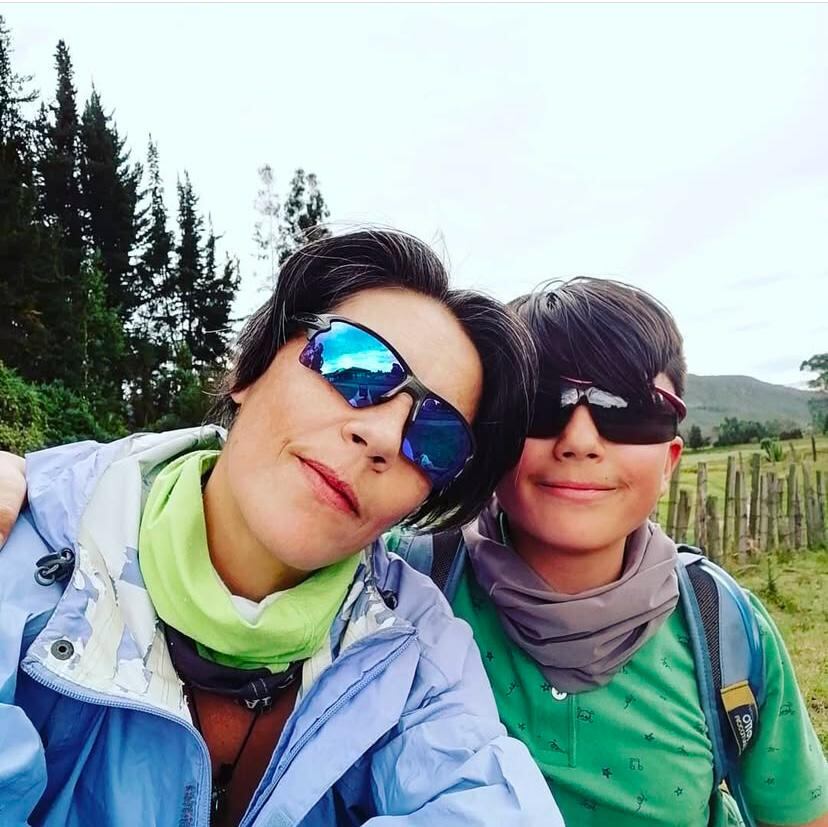 Gerónimo y su madre, Sandra Reyes vivían en una finca en Ubaté, Cundimarca.

Foto tomada de la red social Instagram