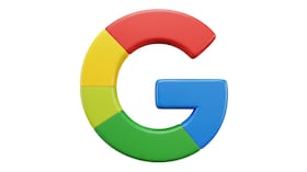 Logo de Google Chrome sobre un fondo blanco.