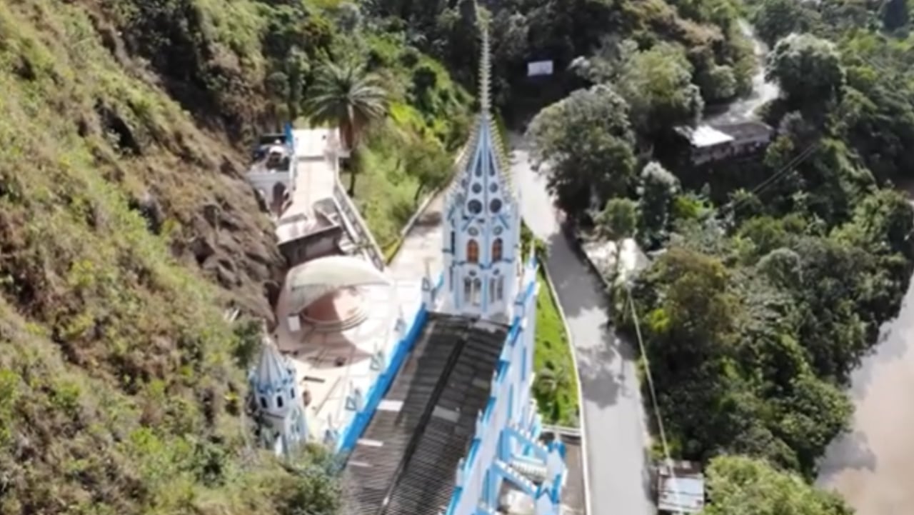 Santuario de la Virgen de la Playa, en Nariño