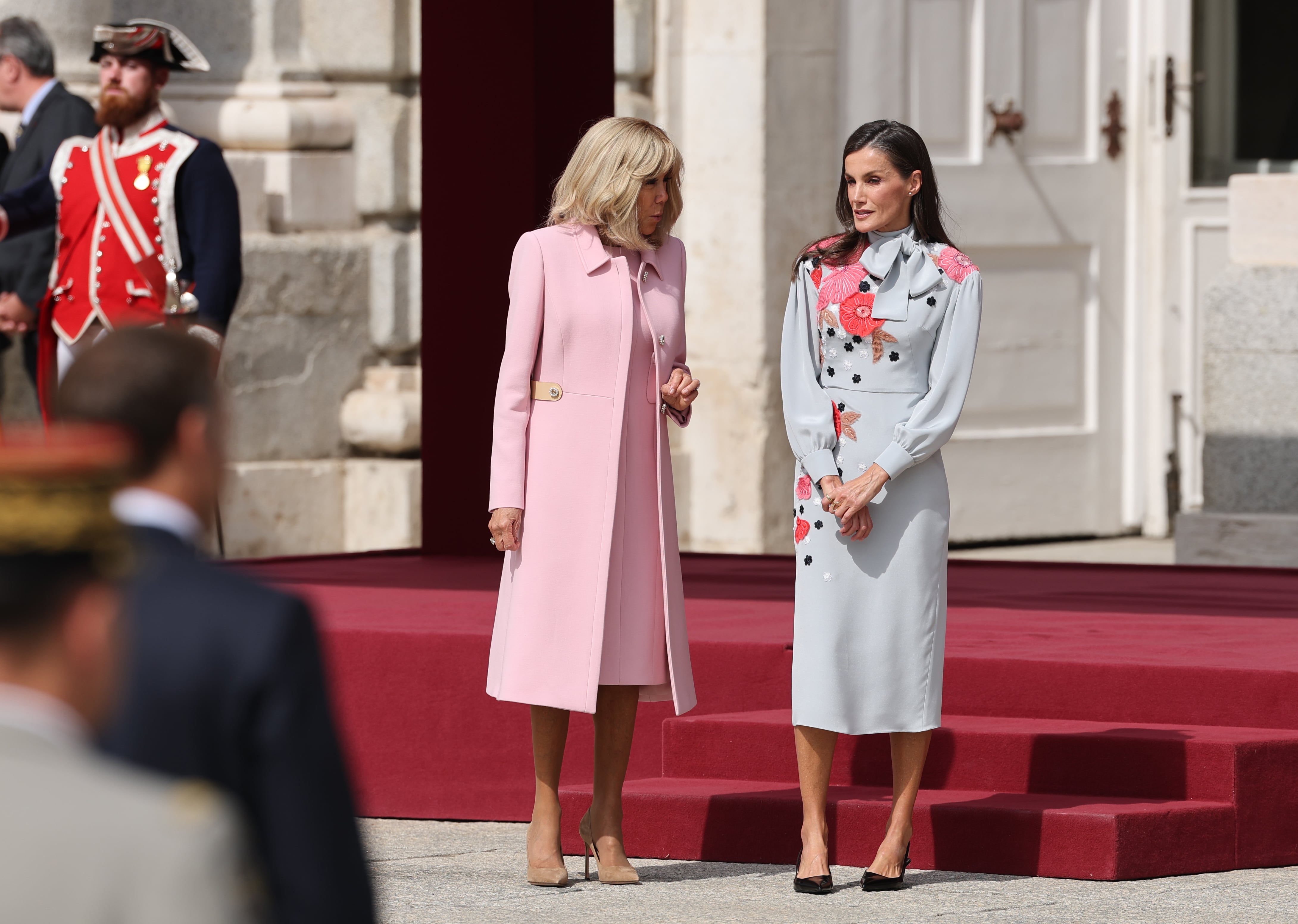 Brigitte Macron y la reina Letizia han entablado una relación cercana desde la pandemia.