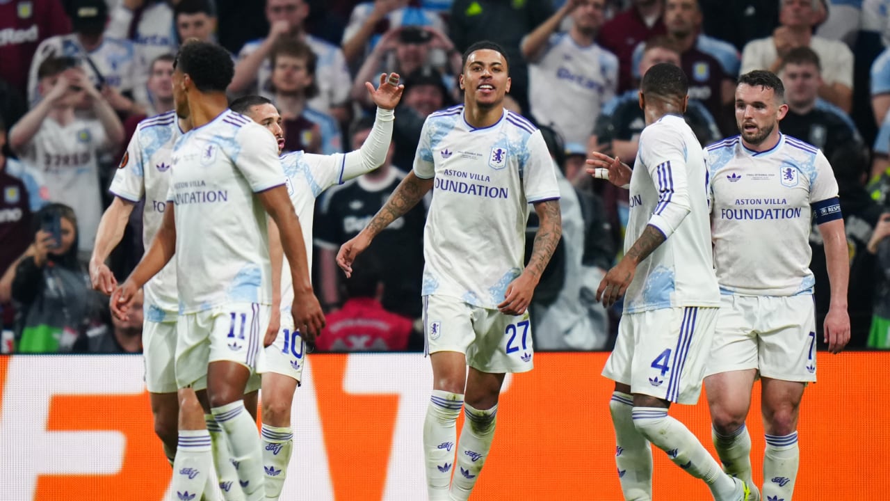 Aston Villa, campeón de la Europa League tras vencer al Friburgo en la final.