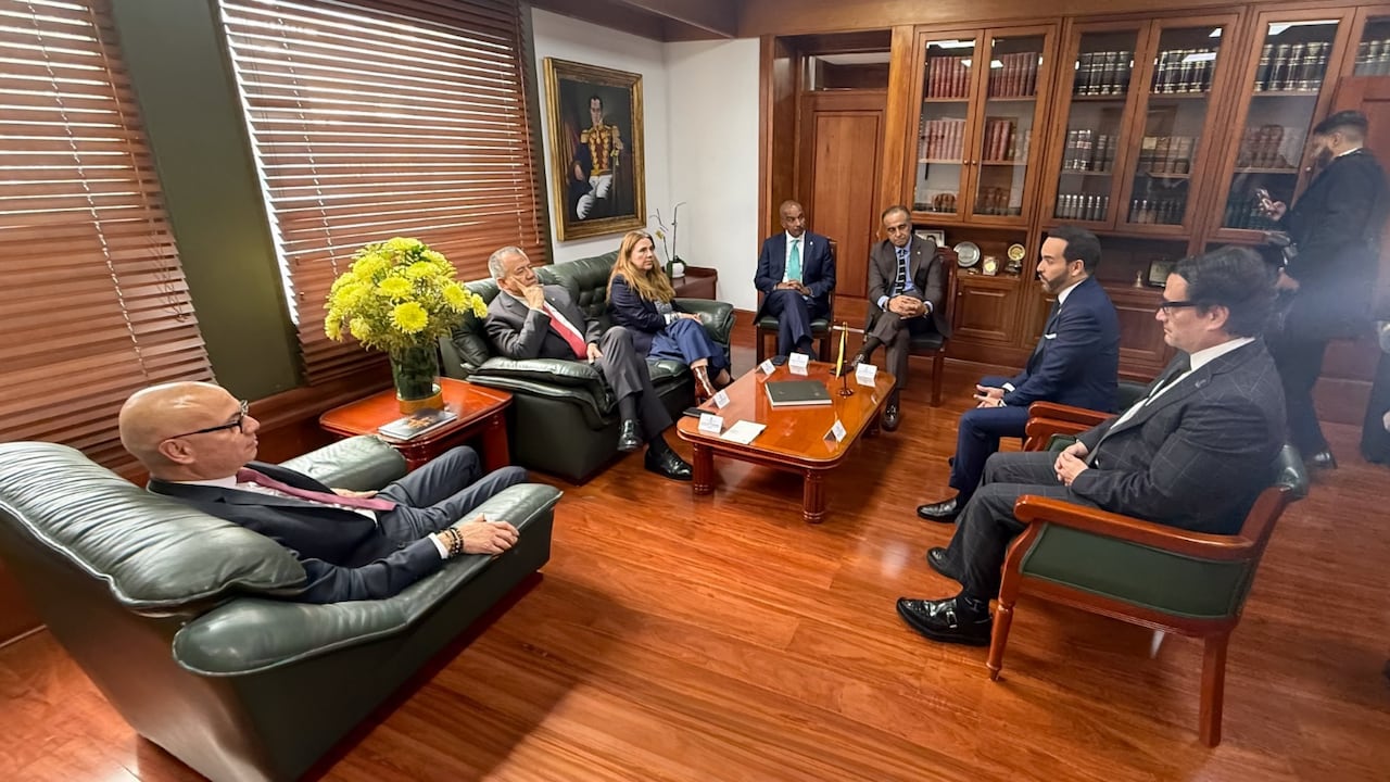 El presidente Abelardo De La Espriella estuvo junto a su ministro de Justicia reunido con los magistrados de la Corte Suprema el pasado 18 de agosto.