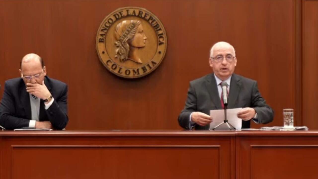 Rueda de prensa sobre tasas de interés del Banco de la República