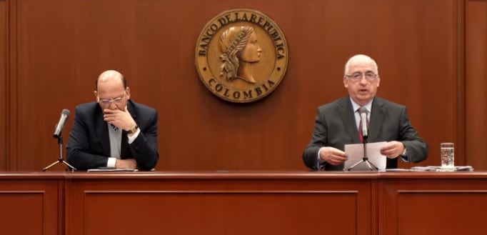 Rueda de prensa sobre tasas de interés del Banco de la República