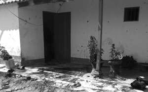 La masacre de los diez campesinos se registró en esta finca conocida como La España, de la vereda San Isidro, de Santa Rosa de Osos.