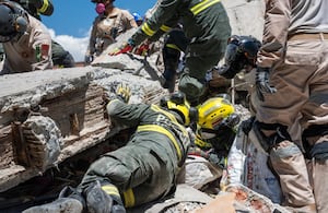 RESCATES - TERREMOTO- SISMO