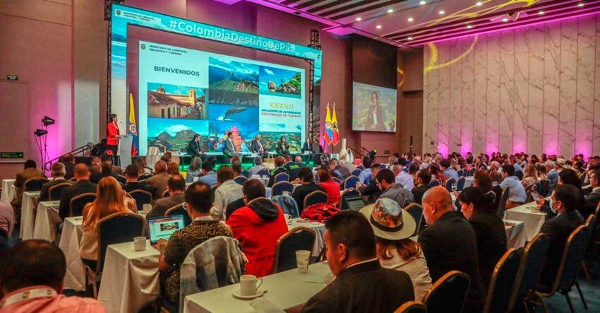 La presentación del Plan Sectorial de Turismo se realizó en el marco del XXXVII Encuentro Nacional de Autoridades Regionales de Turismo que se realizó en Bogotá.