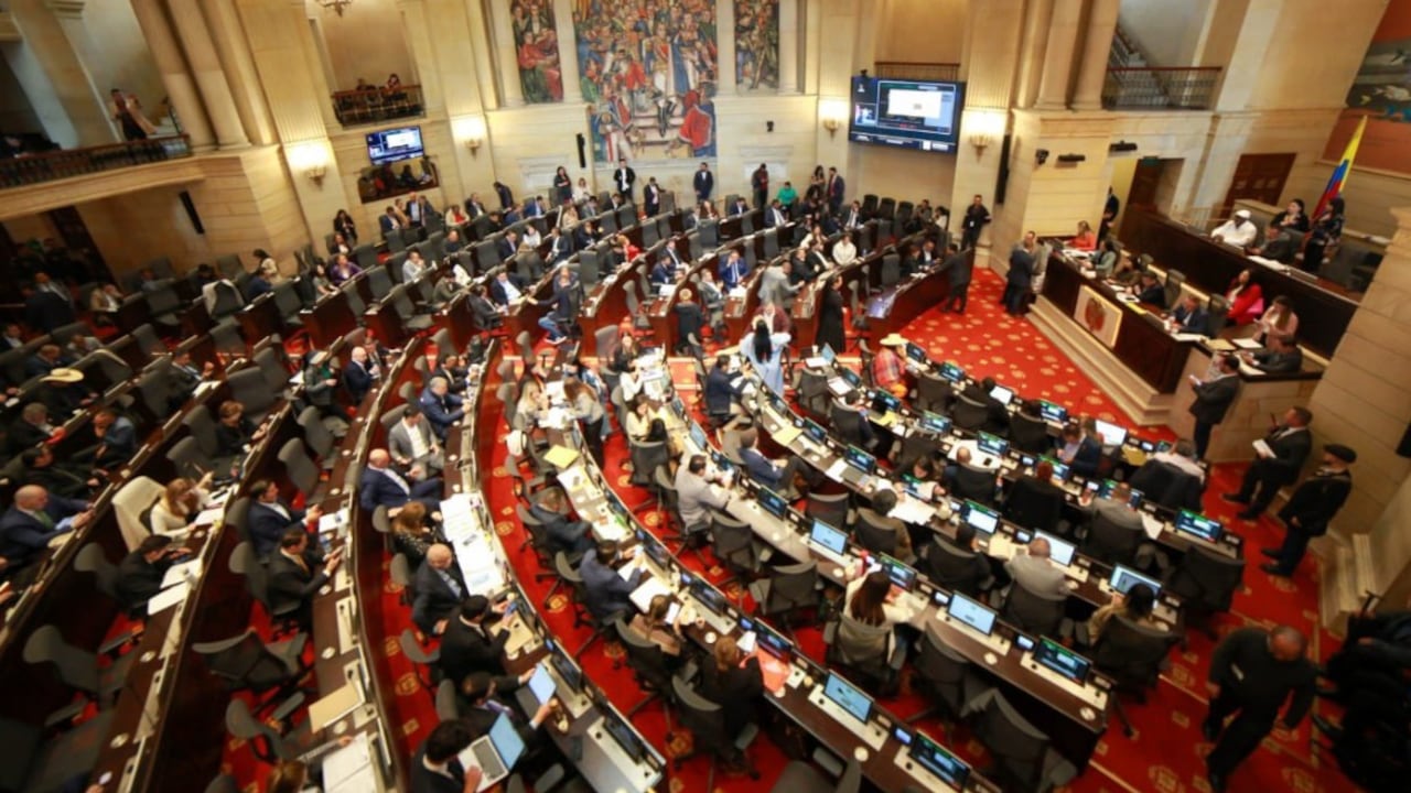 La Cámara de Representantes de la República.