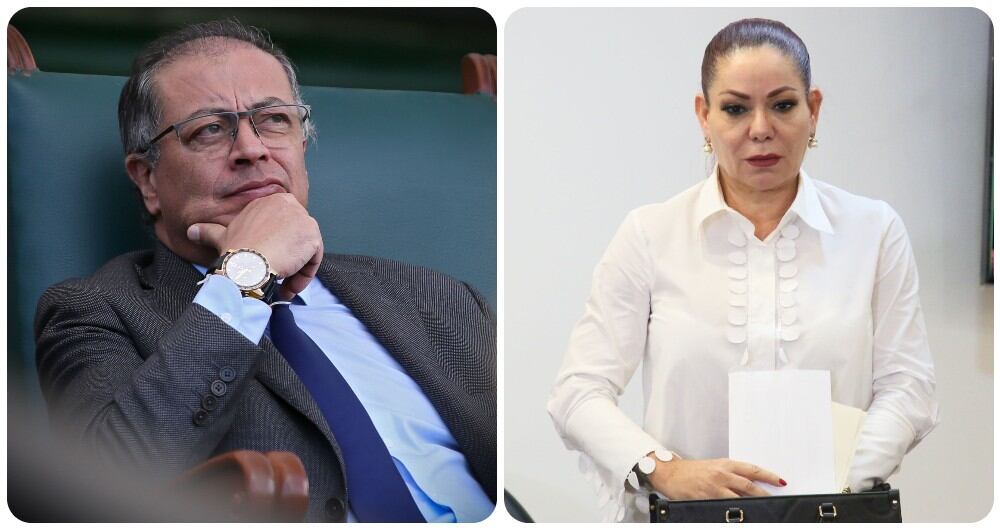 Gustavo Petro y Gloria Arizabaleta.