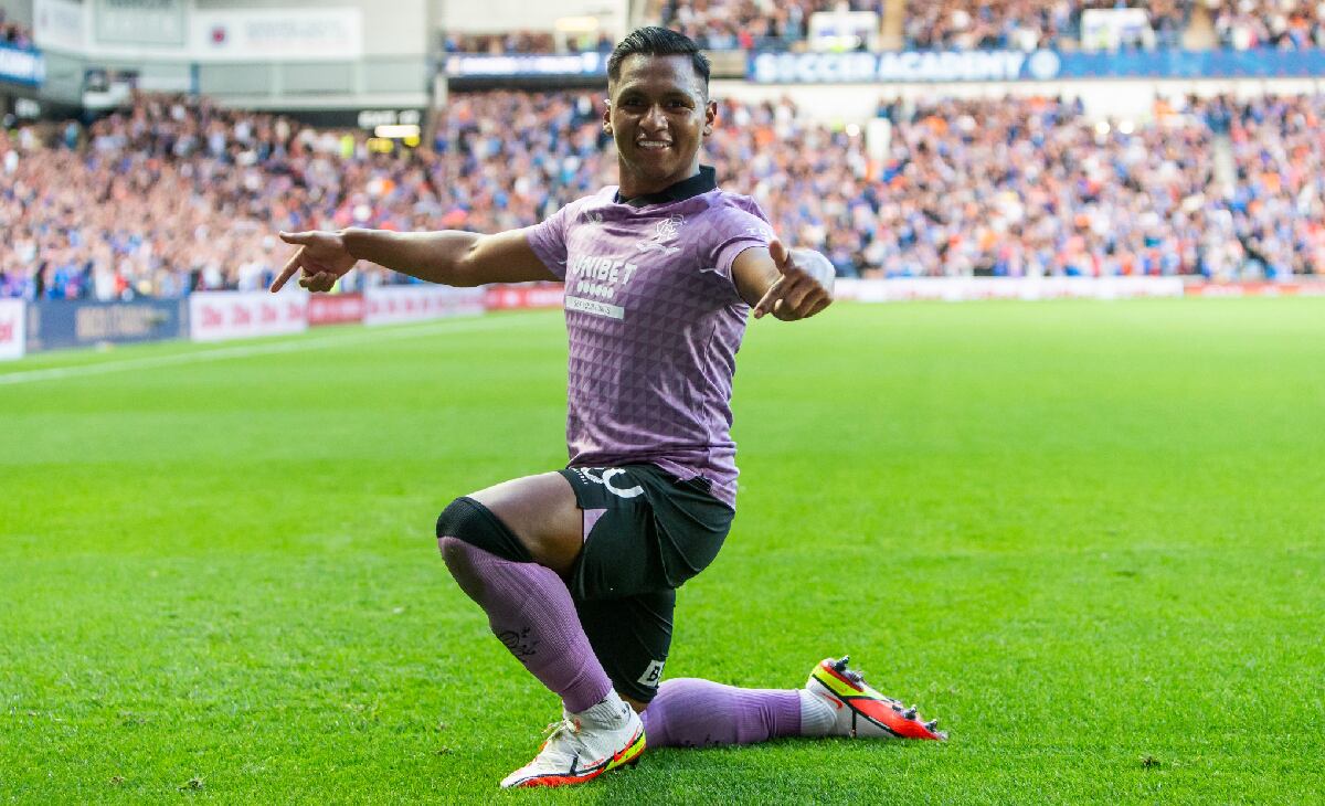 Alfredo Morelos en Champions League