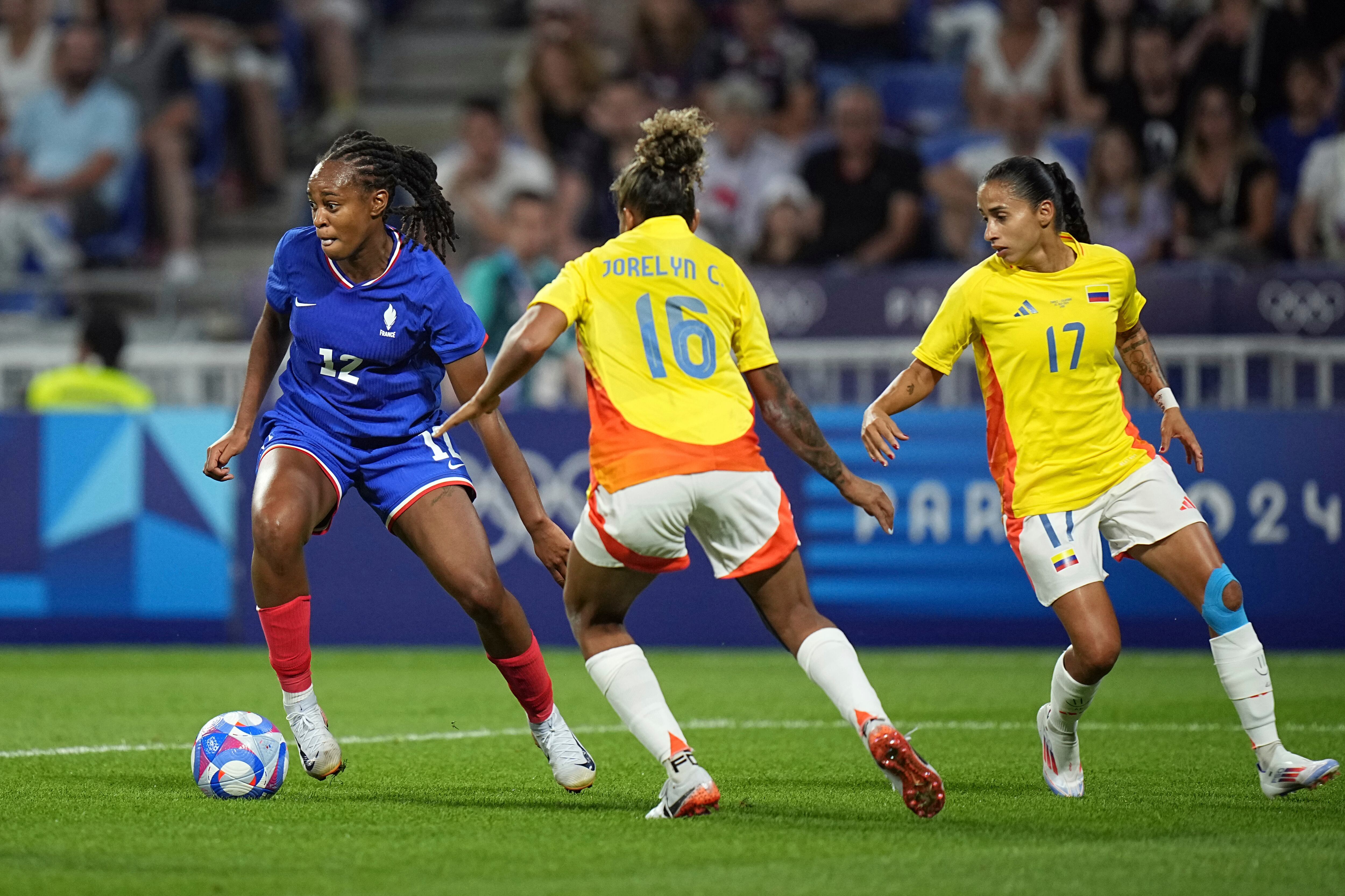Colombia - Francia -Selección Colombia Femenina Paris 2024