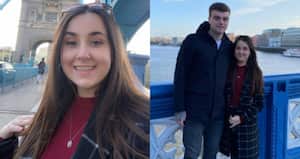 Ashley Wadswoth junto a su novio y presunto asesino Jack Sepple