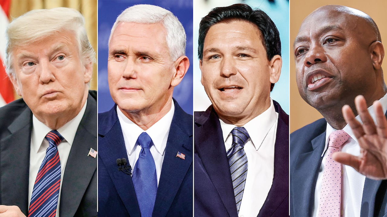 ¿Quiénes son los precandidatos republicanos? Por ahora, Donald Trump tiene la mayor opción de ser el candidato de ese partido.
