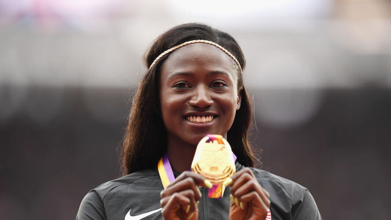 Tori Bowie atleta estadounidense fallecida.