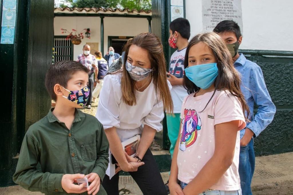 Consejera Presidencial para la Niñez y la Adolescencia, Carolina Salgado.
