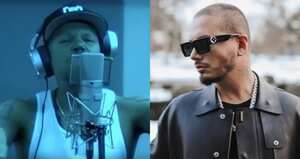 De izquierda a derecha: Residente y J Balvin