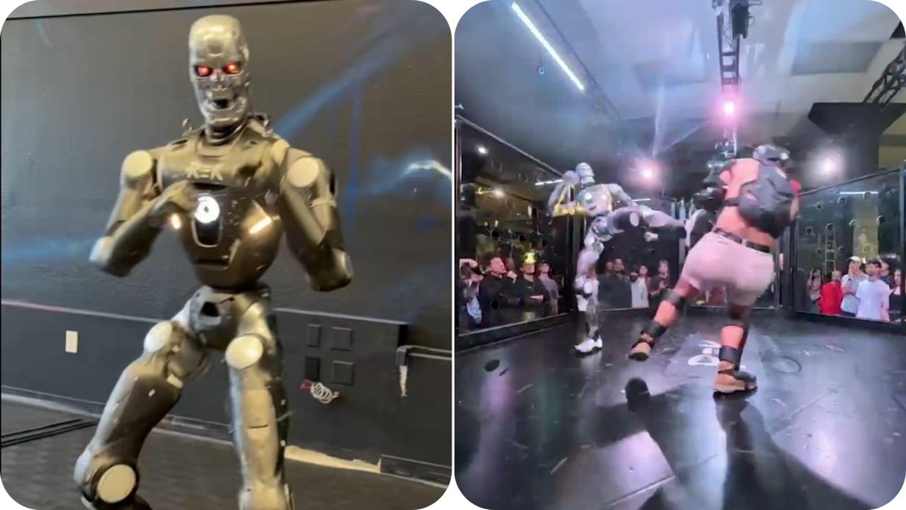 El enfrentamiento ocurrió durante una exhibición tecnológica que rápidamente llamó la atención.