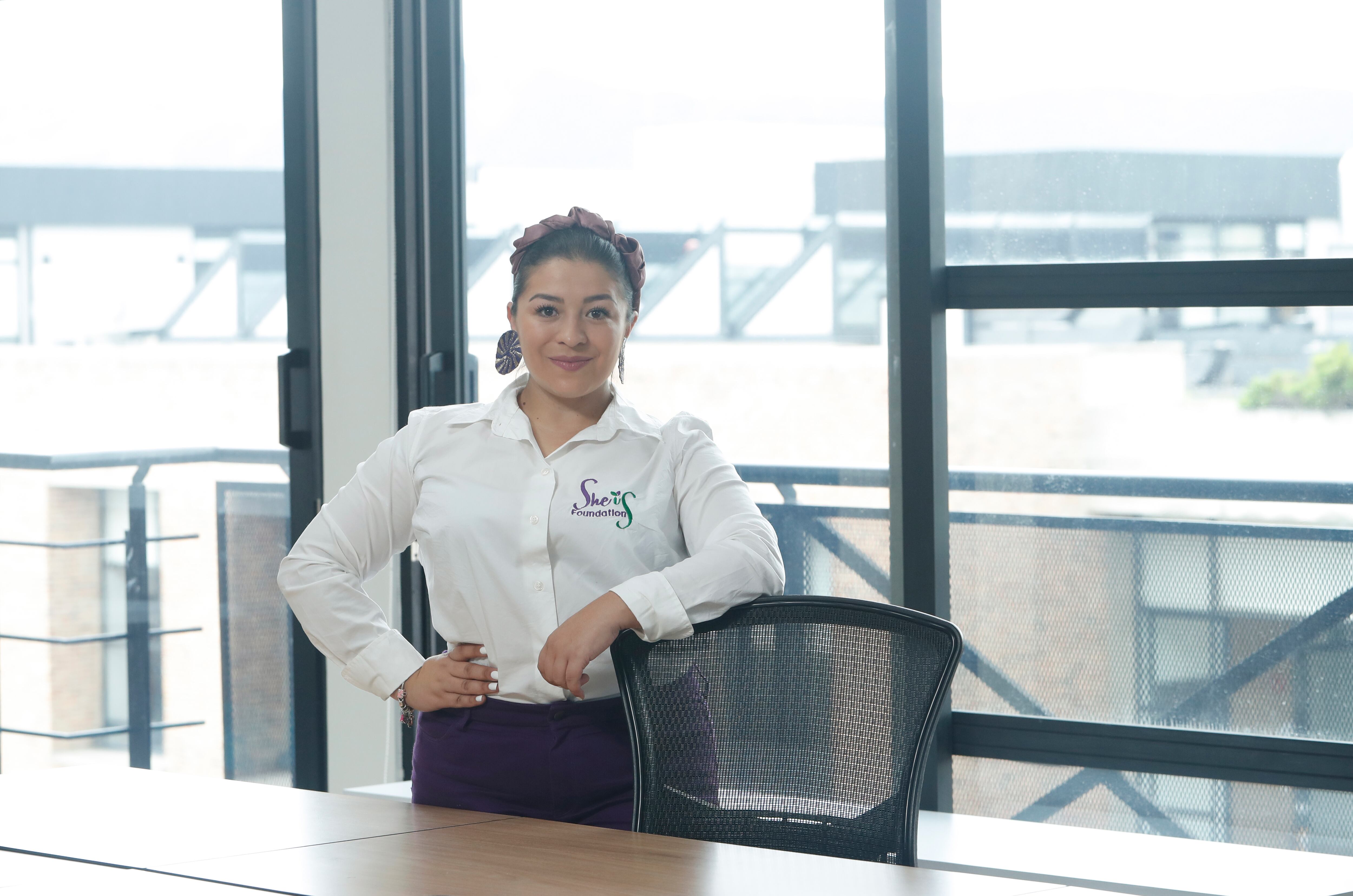 Nadia Sánchez, presidenta y fundadora de la Fundación She Is, ha usado su organización como una forma de impulsar las carreras científicas en niñas y jóvenes del país y la región.