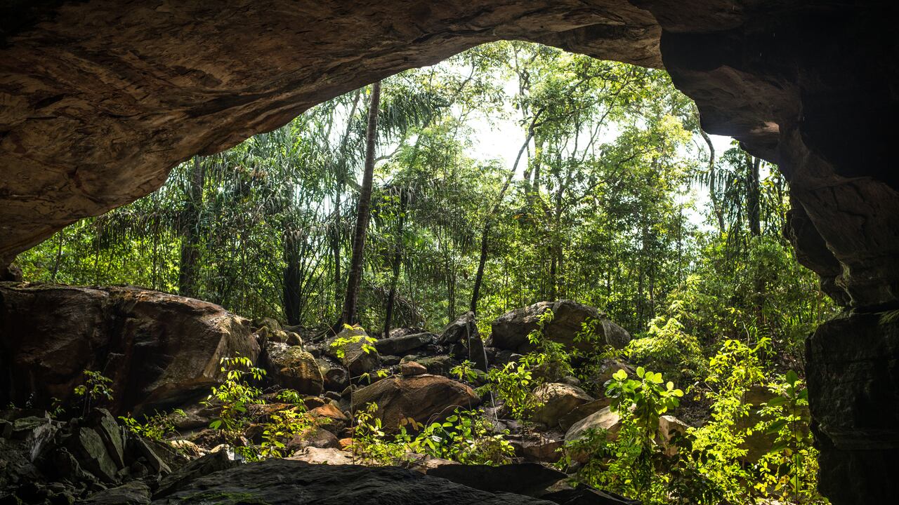 Cueva relacionada con la leyenda del duende en Liborina, Antioquia (Imagen de referencia)