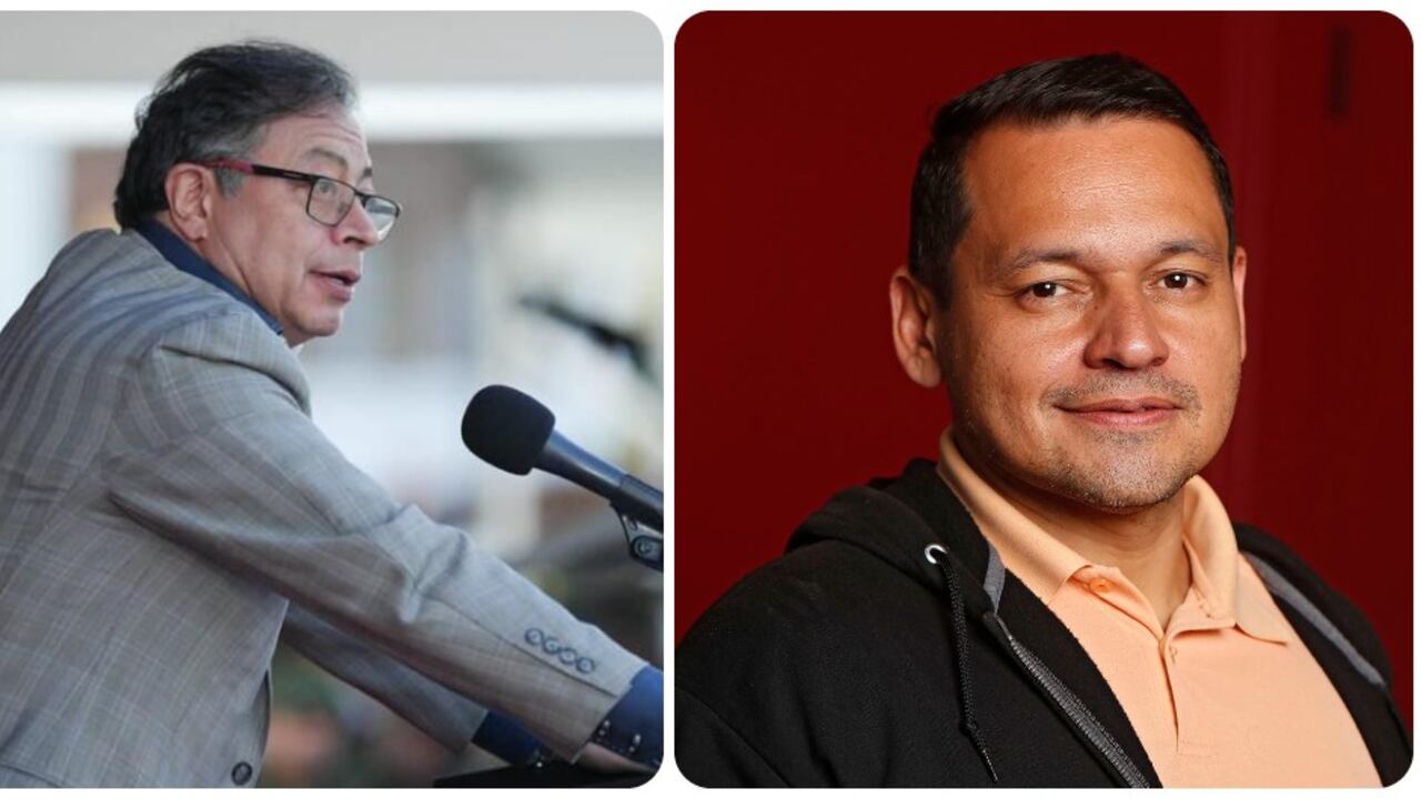 Gustavo Petro y Alejandro Ocampo.