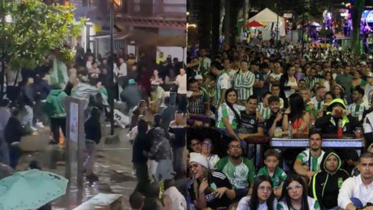 Foto 1: Captura de pantalla tomada del video de @Mioriente Foto 2: Alcaldía de Medellín