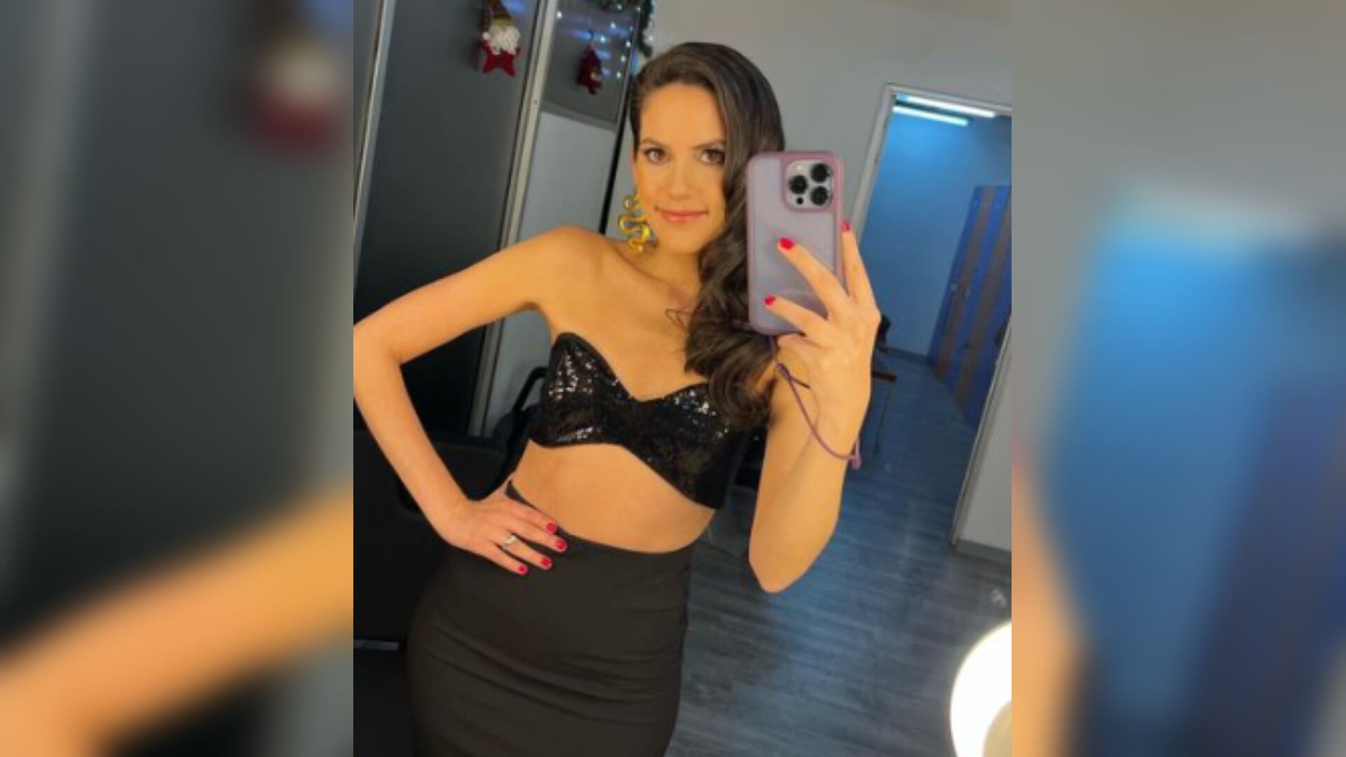 Linda Palma en selfie