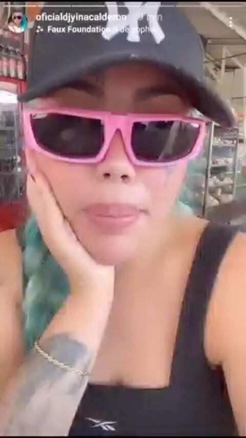 Calderón se pronunció sobre las protestas en su Spa. Foto: Instagram @oficialdjyinacalderon.