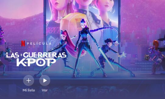 Las guerreras k-pop es una de las películas más vistas en Netflix.