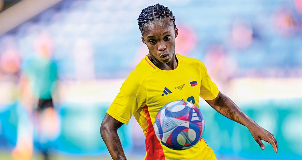 Linda Caicedo una de las protagonistas del Mundial de Fútbol. 