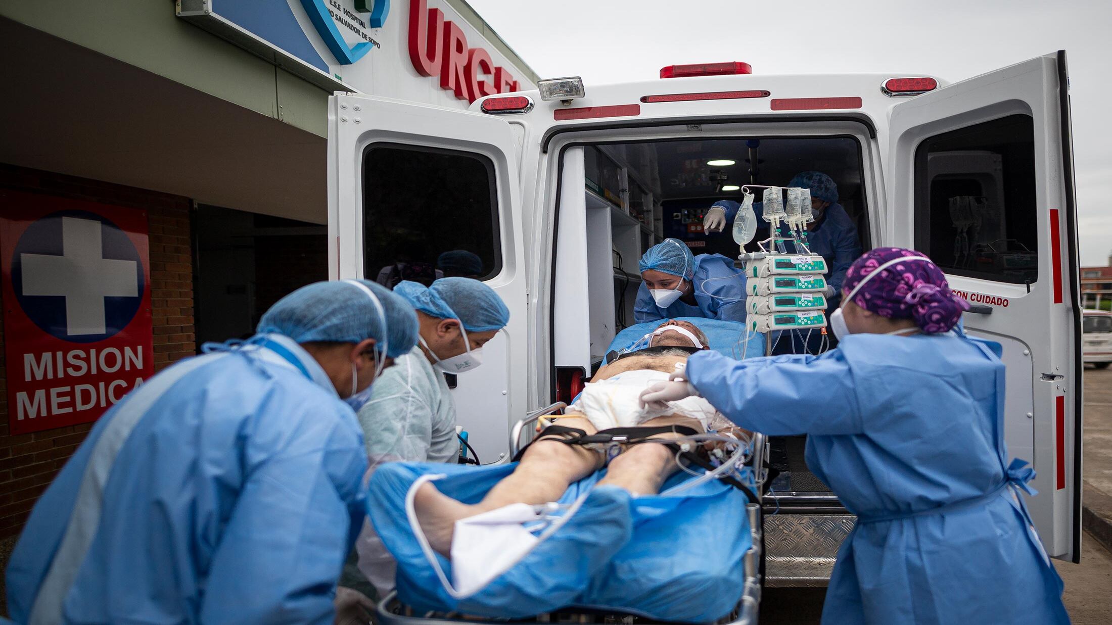 Covid en Colombia, el pico más mortal