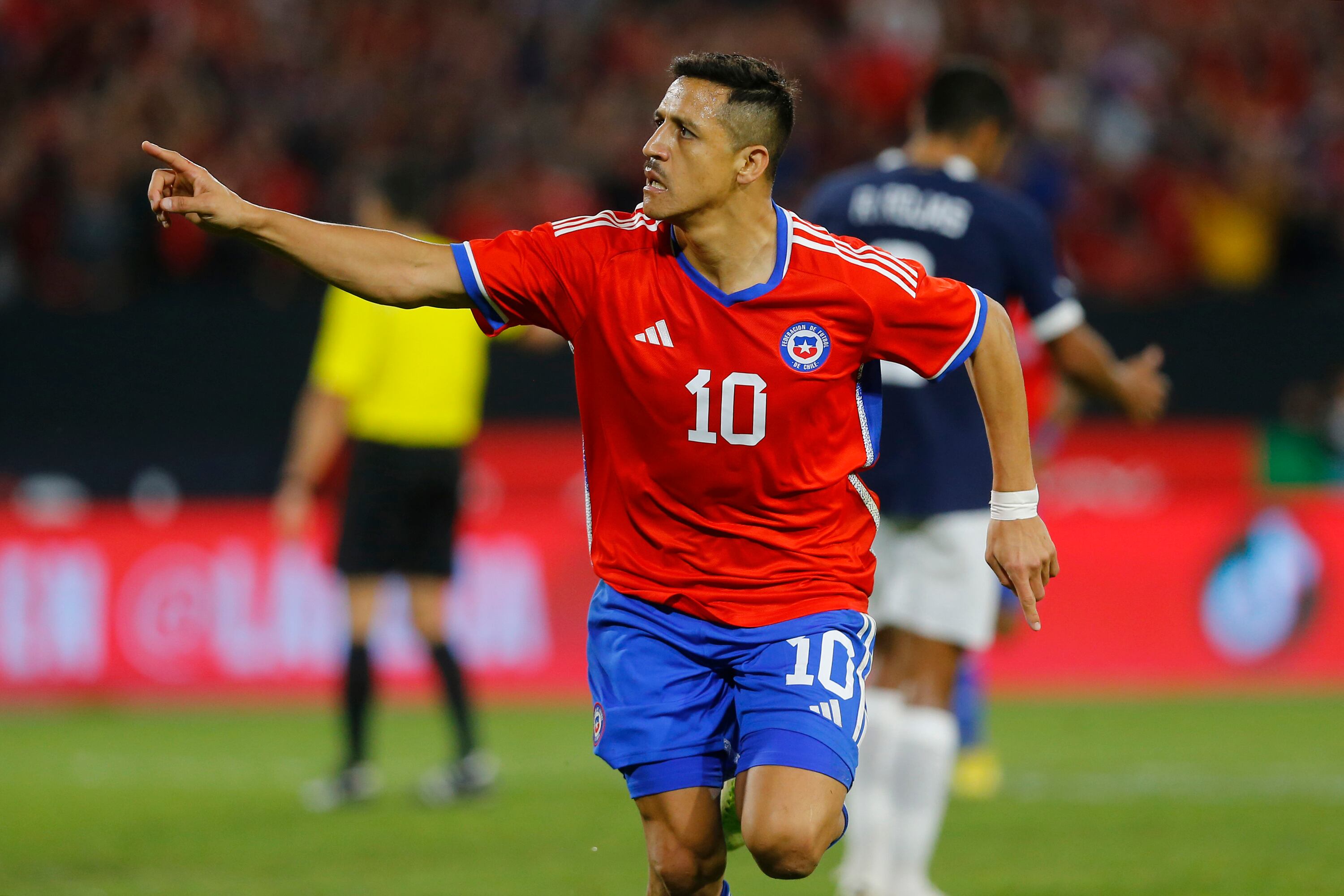 Alexis Sánchez, delantero de Chile.