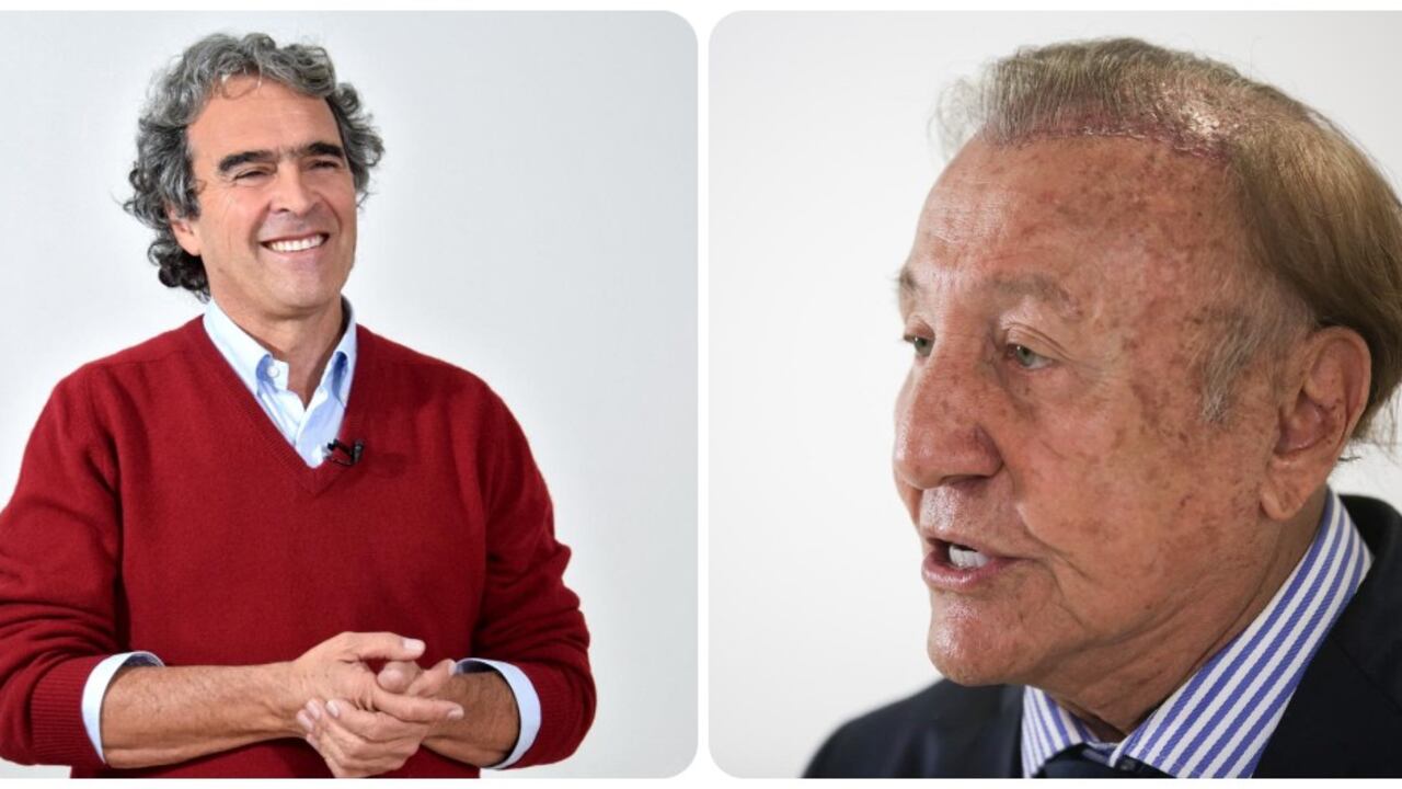 Sergio Fajardo y Rodolfo Hernández