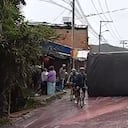 Caos vehicular en la vía Bogotá-La Calera por volcamiento de un camión