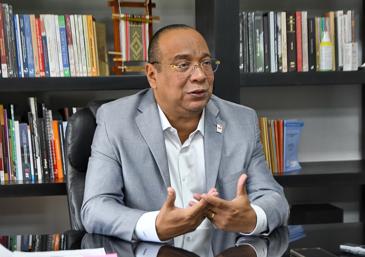 Guillermo Murillo Vargas, rector de la Universidad del Valle, de Cali, Fotos Wirman Rios , Junio 5 de 2024, EL PAIS