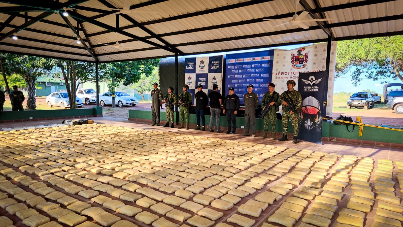 Incautaciones de cocaína de la Armada Nacional