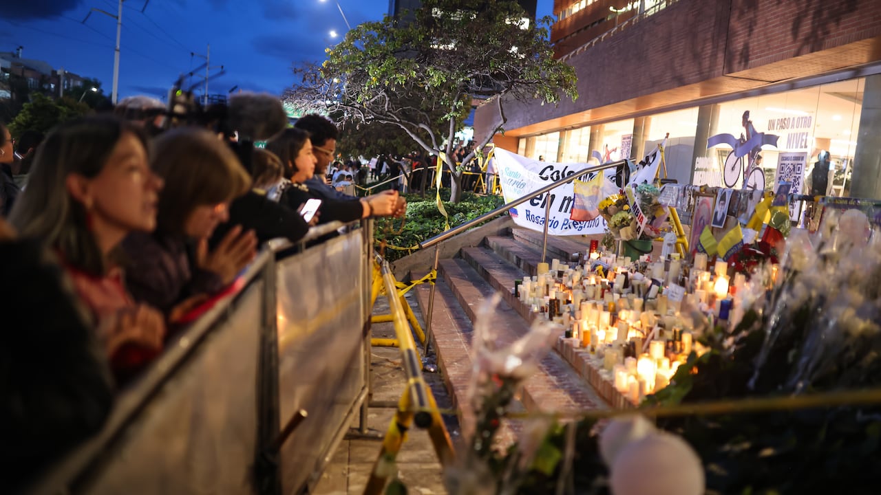 Jornada de oración por la salud de Miguel Uribe Turbay, en la Fundación Santa Fe.