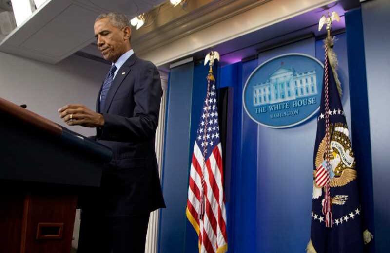 El presidente estadounidense Barack Obama calificó el hecho como “un claro ejemplo del extremismo autóctono que nos tiene preocupados desde hace tiempo”. Declaró cuatro días de luto. Foto: AP.