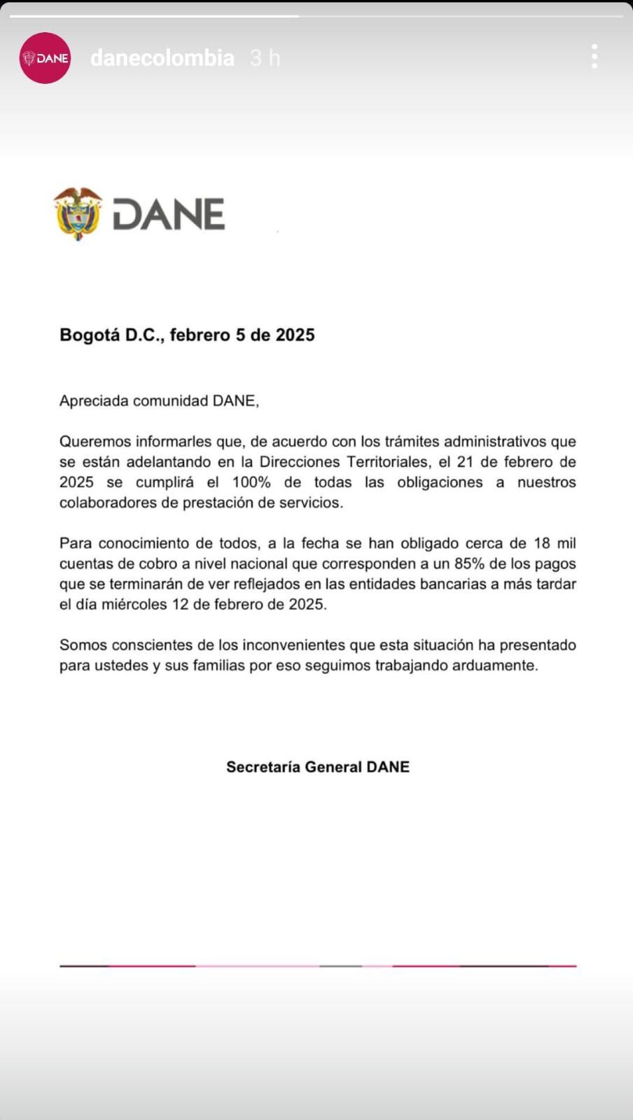 Promesa incumplida de pagos a contratistas