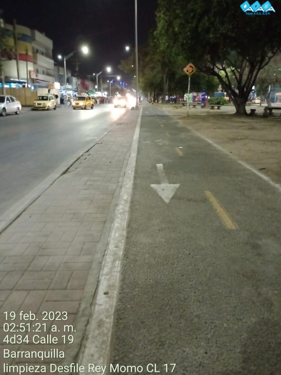 Así quedaron algunas de las zonas ya después de los operativos de limpieza