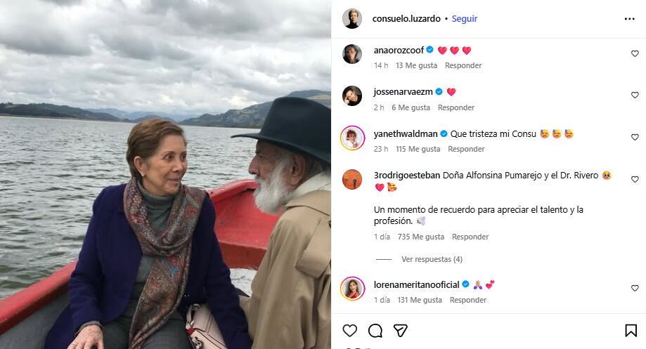 Consuelo Luzardo y Gustavo Angarita