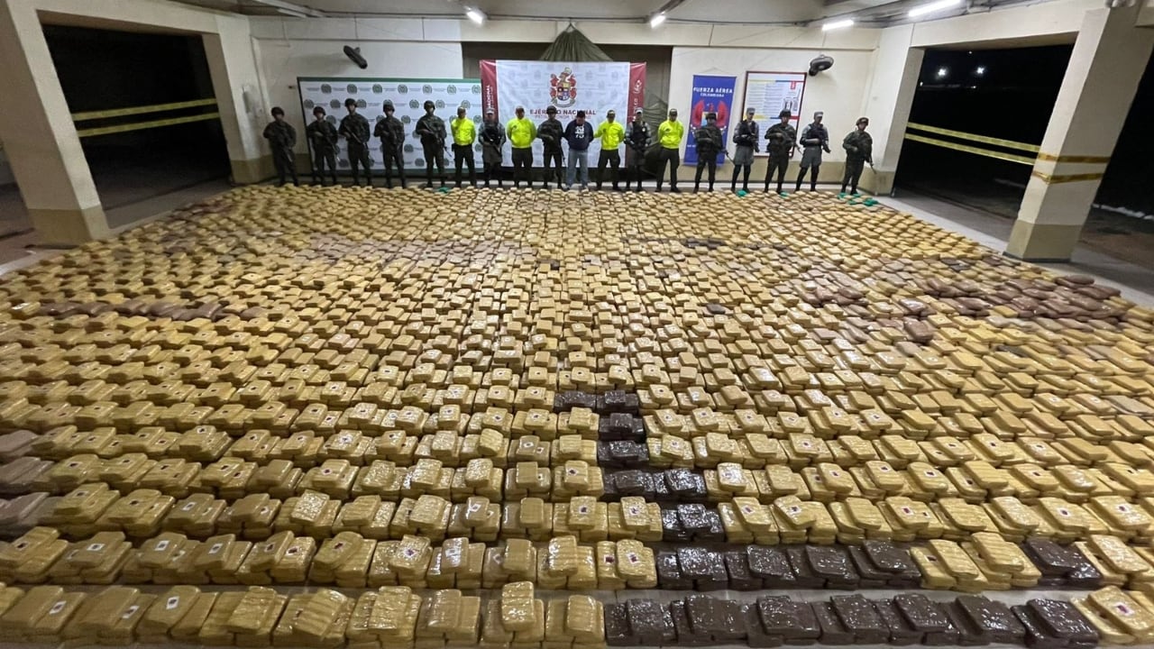 La operación se realizó en coordinación con otras instituciones.