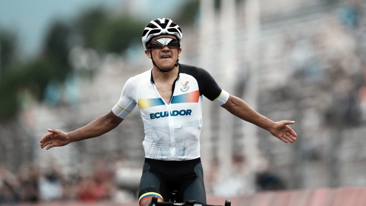Richard Carapaz, oro en Tokio 2020.