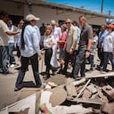 Escombros en Zarzal, Valle del Cauca, tras el terremoto del 10 de agosto de 2026.